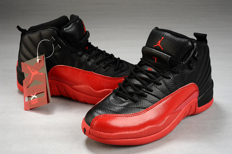 Air Jordan 12 Mens Shoes Aaa Black/Red Online
